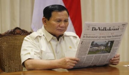 Media Belanda Gulirkan Isu Indonesia Bangkrut, Prabowo Singgung "Londo Ireng"
