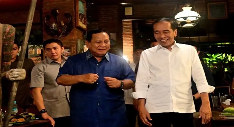 Pertemuan Presiden Prabowo Subianto dengan Jokowi. (Foto : Biro Pers Sekretariat Presiden)