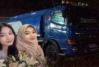 Dua putri pemilik RM Citra Padang Belopa, Agiska Citra Wulandari dan Silfayani, tewas dalam kecelakaan yang melibatkan truk tangki PT Bintang Terang 89 di Luwu. (Foto kolase)