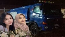 Dua putri pemilik RM Citra Padang Belopa, Agiska Citra Wulandari dan Silfayani, tewas dalam kecelakaan yang melibatkan truk tangki PT Bintang Terang 89 di Luwu. (Foto kolase)