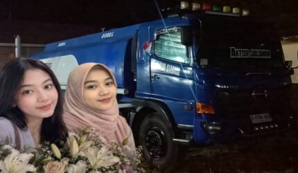 Dua putri pemilik RM Citra Padang Belopa, Agiska Citra Wulandari dan Silfayani, tewas dalam kecelakaan yang melibatkan truk tangki PT Bintang Terang 89 di Luwu. (Foto kolase)
