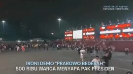 Tangkapan layar video dari akun resmi Sekretariat Kabinet (Setkab) RI, yang menampilkan thumbnail bertuliskan 