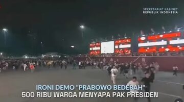 Tangkapan layar video dari akun resmi Sekretariat Kabinet (Setkab) RI, yang menampilkan thumbnail bertuliskan 