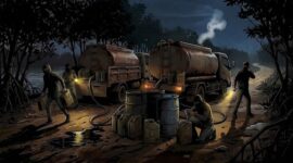 Ilustrasi jalur tikus antarprovinsi mafia BBM saat bertransaksi (Visual AI)