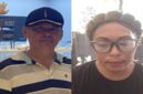 Mantan Paur Idik Subbid/Sie Propam Polrestabes Makassar, Aiptu Darius Limbong dan mantan istrinya, Widyawati Mulyati Loyra. (Foto kolase)