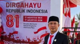 Anggota DPRD Lutra Dapil 3 dari Fraksi PAN, Heriansa Efendi, menyampaikan ucapan Dirgahayu Republik Indonesia ke-81 dalam momentum HUT Kemerdekaan RI, 17 Agustus 2026.