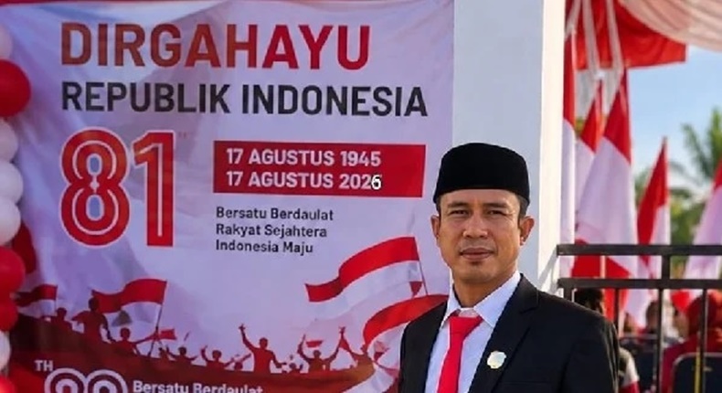 Anggota DPRD Lutra Dapil 3 dari Fraksi PAN, Heriansa Efendi, menyampaikan ucapan Dirgahayu Republik Indonesia ke-81 dalam momentum HUT Kemerdekaan RI, 17 Agustus 2026.