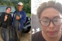 Aiptu Darius Limbong bersama istri Indri Sri Rahayu dan istrinya, Widyawati Mulyati Loyra (Foto kolase)