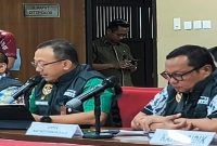 Konferensi pers Kortastipidkor Polri terkait penetapan Bupati Gowa Sitti Husniah Talenrang sebagai tersangka kasus dugaan korupsi PBG dan perizinan di Mabes Polri, Jumat (25/9/2026). (Tangkapan layar TikTok Kortastipidkor Polri)