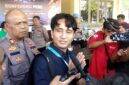 Manager Pertamina Fuel Terminal Parepare, Muh Agung Endriyanto, usai menghadiri konferensi pers pengungkapan penyalahgunaan niaga dan atau pengangkutan bahan bakar minyak jenis pertalite yang disubsidi pemerintah, di Mapolres Parepare, Selasa (15/9/2026).