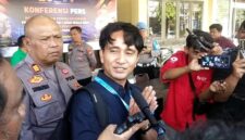 Manager Pertamina Fuel Terminal Parepare, Muh Agung Endriyanto, usai menghadiri konferensi pers pengungkapan penyalahgunaan niaga dan atau pengangkutan bahan bakar minyak jenis pertalite yang disubsidi pemerintah, di Mapolres Parepare, Selasa (15/9/2026).