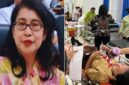 Foto Kolase - Perwakilan Yayasan Magnolia Champaca Virginiana bernama Louice Cristiana dan sejumlah siswa keracunan MBG di Tator