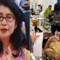 Foto Kolase - Perwakilan Yayasan Magnolia Champaca Virginiana bernama Louice Cristiana dan sejumlah siswa keracunan MBG di Tator