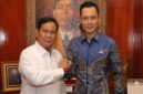 Prabowo Subianto bersama Ketua Umum Partai Demokrat Agus Harimurti Yudhoyono (AHY) (Foto : Ist)