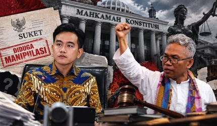 Gibran dan Buni Yani (Visual AI)