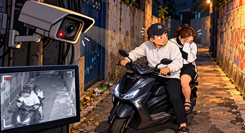 Skandal CCTV di Gang Sepi