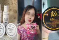 Foto kolase - Tersangka owner NF Beautycare dan kosmetik ilegal Firfin Glowing hingga RD Viral 