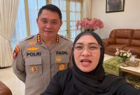 Potret kebersamaan Muhammad Fadil Imran dan Sitti Husniah Talenrang.