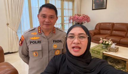 Potret kebersamaan Muhammad Fadil Imran dan Sitti Husniah Talenrang.