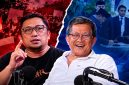 Feri Amsari dan Rocky Gerung (Visual AI)