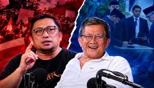 Feri Amsari dan Rocky Gerung (Visual AI)