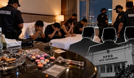 Tiga Oknum Anggota DPRD Surabaya Diciduk Pesta Ekstasi di Hotel Mewah