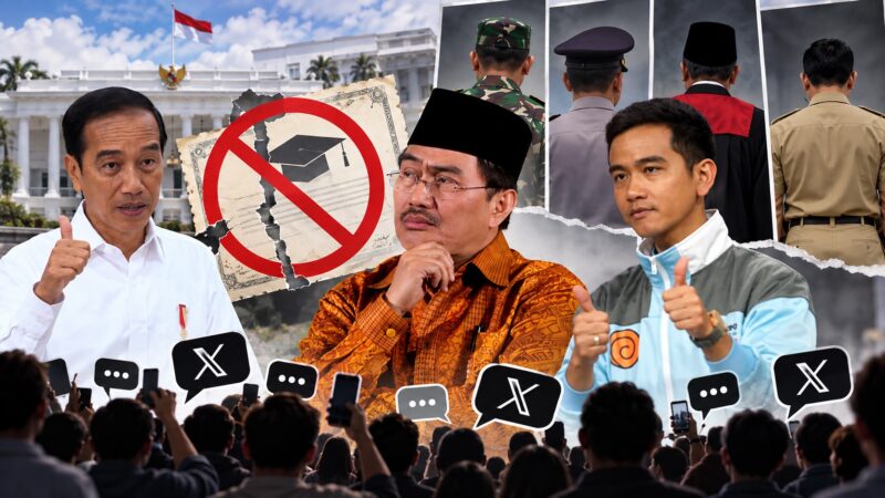 Jimly Usul Ijazah Capres Dihapus, Netizen Sindir Terapkan di Semua Lembaga