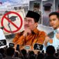 Ilustrasi Jokowi, Gibran, dan Jimly Asshiddiqie terkait usulan penghapusan syarat ijazah bagi capres dan cawapres yang memicu perdebatan warganet. (Visual AI)