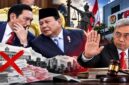Luhut Binsar Pandjaitan tampak berbincang dengan Presiden Prabowo Subianto, sementara Ketua KPK Setyo Budiyanto menegaskan penolakannya terhadap usulan penghapusan unsur kerugian negara dalam penanganan tindak pidana korupsi. (Ilustrasi AI)