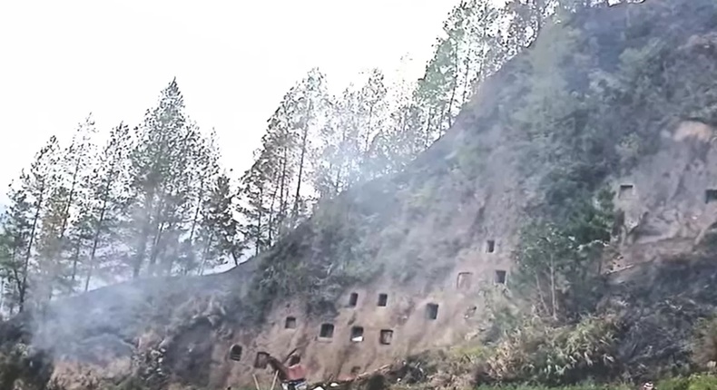Makam Tebing Toraja Utara Dilahap Karhutla, 270 Jenazah Berakhir Jadi Abu