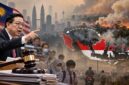 Ilustrasi kabut asap karhutla Indonesia yang memicu ancaman gugatan kompensasi dari Malaysia. (Visual AI)