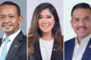 Tiga menteri kabinet yang disorot dan dinilai layak diberi rapor merah oleh Partai Gerindra terkait kinerja serta implementasi kebijakan publik. Menteri ESDM Bahlil Lahadalia (kiri), Menteri Komdigi Meutya Hafid (tengah) dan Menteri UMKM Maman Abdurrahman (kanan). (Foto kolase)