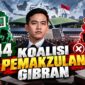 Ilustrasi simulasi pemakzulan Gibran (Visual AI).
