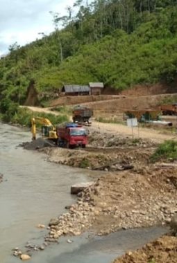 Proyek Jalan Rp46 M di Lutra Diduga Pakai Material Ilegal, PPK-DPRD Masa Bodoh