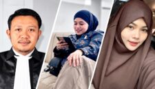 Kuasa hukum RA, Wawan Nur Rewa (kiri), tersangka penipuan dan penggelapan Andi Hudayani Agung (AHA, tengah), dan Riski Amaliyah (RA, kanan). (Foto kolase).